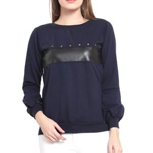 Sweatshirts surdimensionnés pour femmes Pull en éponge française en polaire élégant avec sweat-shirt à la mode à épaules tombantes - Product Image 1