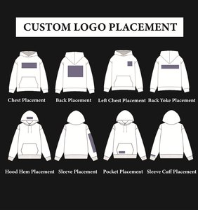 Sweat à capuche décontracté pour homme 450 GSM Premium, style streetwear, impression de logo personnalisé, pull d'hiver numérique, étiquette de col personnalisée, ODM - Product Image 6