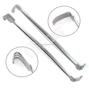 Retractor de la mejor calidad Senn Miller, instrumentos quirúrgicos de cirugía plástica de 3 puntas afilados de doble extremo, aprobados por CE - Product Image 1