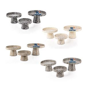 Soporte de pastel de nácar hecho a mano al por mayor, precios preferenciales para minoristas y distribuidores - Product Image 2