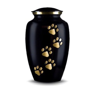 Premium keepsake urn <b>small</b> cremation urn for ashes memorial remembrance piece polished finish secure closure tribute - Product Image 3