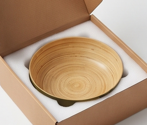 Bol décoratif en bois vert, fait main, centre de table, finition bois naturel, bol d'appoint pour la maison, la cuisine et le salon - Product Image 6
