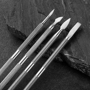 BAFA SURGICAL INSTRUMENTS BSI-NP-8951 Stainless Steel Reusable Dual-End <b>Nail</b> Buffer for Manicure-Durable with <b>Nail</b> Pusher Tool - Product Image 5