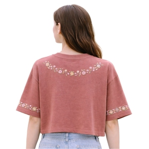 T-shirt court pour femme 2026 – Nouvelle collection, design tendance, vêtement de sport élégant, respirant et confortable, idéal pour le fitness et les loisirs - Product Image 2