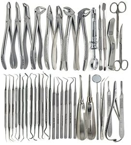 High Demanded Basic Dental Surgical <b>Instrument</b> Set Stainless Steel Quality Hospital Use ISO CE Approved Narham Enterprises CE - Product Image 6