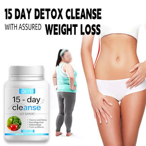 Kolon temizleme kapsülleri detoks ve bağırsak desteği için | OEM bitkisel formüllü | Özel etiket mevcut - Product Image 6