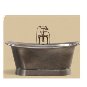 Bañera Independiente Moderna Hecha a Mano de Acero Inoxidable Pulido 1700x700x720mm Ecológica Segura Fabricante de Marca Privada - Product Image 1