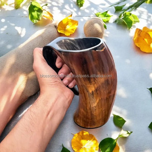 Genuine Buffalo Horn <b>Mug</b> Handcrafted Premium Rustic Material Elegant Unique Texture Traditional Decorative Piece - Product Image 6