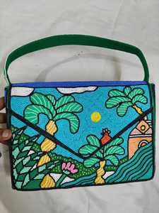 Pochette zippée pour femme avec motif cactus perlé, porte-monnaie mignon de dessin animé - Product Image 3