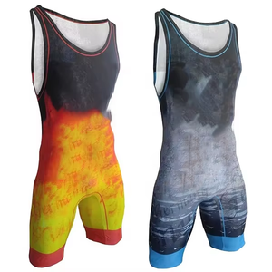 Vêtements de lutte professionnelle en gros, justaucorps de sublimation, shorts MMA, tenues de sport d'entraînement, ODM/OEM - Product Image 3