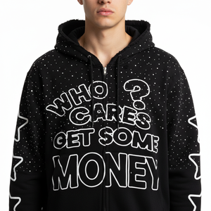 Sweat-shirts tendance pour hommes, parfaits pour un usage quotidien, style streetwear, tenue de mode, coton mélangé basique - Product Image 3