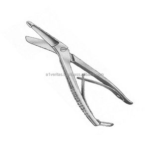 Ciseaux à plâtre VERITAS A-1 de qualité supérieure, 20 cm, en acier inoxydable dentelé, instruments chirurgicaux réutilisables |   porte-aiguille - Product Image 1