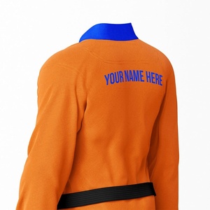 Personalized Bjj Gi Uniforms Premium Quality <b>Orange</b> Bjj Kimono Uniforms For Martial Arts Training MMA Grappling Jiu JItsu Bjj Gi - Product Image 4