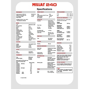 Tracteur Massey Ferguson MF 240 2WD 50 HP, économe en carburant, fabriqué au Pakistan pour les petites et moyennes exploitations agricoles au Kenya et au Ghana - Product Image 6