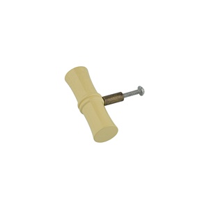 Plastic Door Handle Knob With Screw Non Detachable <b>Wardrobe</b> <b>Hardware</b> - Product Image 1