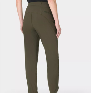 Pantalon de jogging ample pour femme en 100 % coton de haute qualité, avec taille élastique et poches latérales, idéal pour l'entraînement sportif – Vente en gros personnalisée - Product Image 2