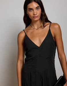 Elegant Chic Women Style <b>Black</b> <b>Fringe</b> Asymmetrical V Neck Sleeveless <b>Dress</b> Sexy Fashion Party Maxi <b>Dress</b> Women Comfortable - Product Image 4