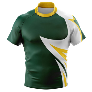 Uniforme de Rugby de Diseño Único, Fabricación en Fábrica al por Mayor, Logotipo Personalizado, Sublimación, Manga Larga, Secado Rápido, OEM - Product Image 1