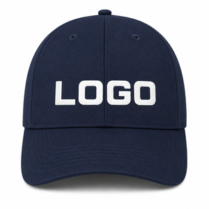 Custom Embroidered Baseball Cap <b>Black</b> Curved Brim Fitted Unisex Sports Promotional Hat - Product Image 1