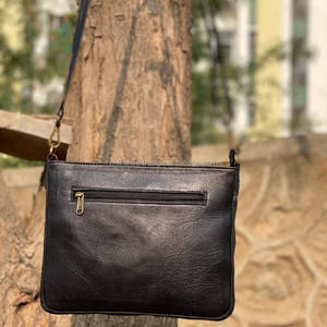 Nuevo estilo occidental Animal Print Fur Leather Celular Sling Bag Alta calidad Moda Real Hecho a mano Fur Leather Crossbody Bags - Product Image 5