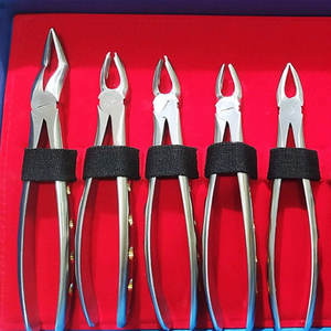 Kit d'extraction dentaire personnalisé pour étudiants, 10 pièces, instruments manuels en acier inoxydable pour la chirurgie générale - Product Image 3