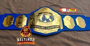 Cinturón de Campeonato de Lucha Libre NWA World TAG TEAM de Peso Pesado para Adultos, Hecho de Zinc de 2mm y 4mm - Product Image 3