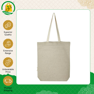 Sac fourre-tout en toile de coton biologique écologique pour femme, design élégant, haute qualité, imprimé personnalisé avec poignée intégrée - Product Image 2