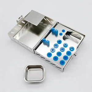 Caja de Herramientas Manual para Implantes Dentales, Estuche de Almacenamiento de Instrumentos de Odontología de Acero Inoxidable de Alta Calidad - Product Image 5