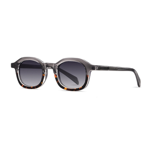 LMAMBA S31104 New Trendy Shades High Quality Personality Designer Custom Logo Polarized Lens Round <b>Sunglasses</b> Women Men - Product Image 1
