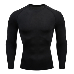 Athletic Compression Shirt <b>Men</b> Moisture Wicking Gym Tee Sports <b>Base</b> <b>Layer</b> Training Wear - Product Image 4