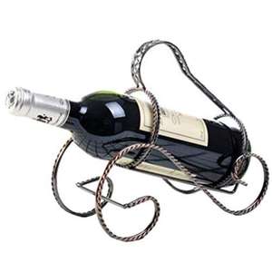 Porte-bouteille mural en métal d'une capacité de 1 bouteille pour le stockage du vin, du whisky et de la bière dans les bars et les hôtels Vente directe - Product Image 6