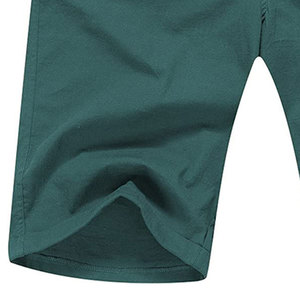 Shorts Bermuda pour Homme avec Cordon de Serrage, Taille Mi-Haute, Fermeture Boutonnée, Tissu Oxford Respirant, Style Décontracté - Product Image 3