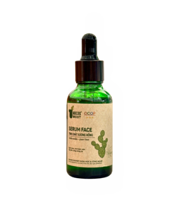 Flacon compte-gouttes en verre de haute qualité Nocas, sérum pour le visage 30 ml, extrait d'aloe vera et de cactus Nopalea, formule à absorption rapide - Product Image 1