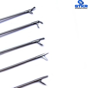 Juego de 10 piezas de microfórceps laringeos, tijeras ORL, pinzas de agarre, copas de biopsia, etc. - Product Image 6