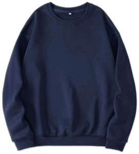 Sweat-shirt à capuche personnalisé avec logo, 100% coton tricoté, 280g, imprimé par transfert thermique, col rond, manches longues, pour l'hiver, unisexe - Product Image 6