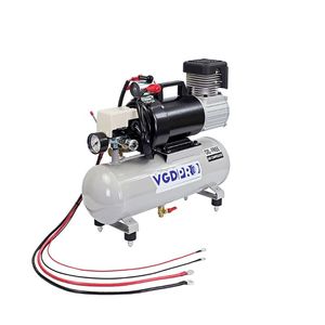 Portable 24V <b>Air</b> Compressor 8L Tank High Efficiency Long Duty Cycle Auto Cut Piston Oil-Free Industrial Weatherproof Compressor - Product Image 1