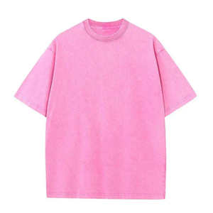 Ensemble de t-shirts personnalisés 100 % coton, impression graphique, coupe ample, effet délavé vintage, pour homme - Product Image 4
