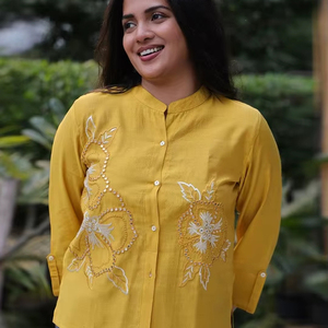 Nuevo Vestido Casual de Mujer, Formal, con Botones de Encaje, Ecológico, Transpirable, con Cintas Tejidas, Color Sólido, 100% Poliéster, Ropa de Verano - Product Image 1