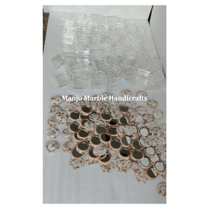 Espejo de nácar de piedra Natural hecho a mano con diseño de Color superior, el mejor uso para la decoración del hogar con diseño de sombra Natural de estilo amoroso - Product Image 3