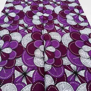 Tissu de Coton Premium Motif Wax Africain et Ankara 100 % Coton Idéal pour la Confection, la Couture, le Quilting et l'Artisanat - Product Image 3