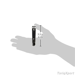 Cortauñas Curvo de Acero Inoxidable con Logotipo Personalizado, Cuchilla Afilada, Apertura de Mandíbula Ancha, Diseño Portátil para Uñas de Dedos de Manos y Pies - Product Image 3