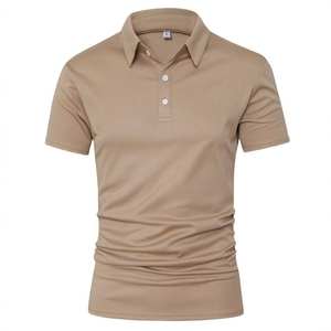 Chemises polo pour hommes de haute qualité, manches courtes, été, séchage rapide, t-shirts sportifs, logo personnalisé, grandes tailles, vente en gros de chemises polo pour hommes - Product Image 3