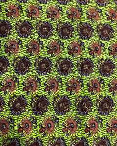 Tissu authentique africain imprimé wax, coton Ankara, textile batik pour robes, vêtements, couture, mode, vente en gros - Product Image 6