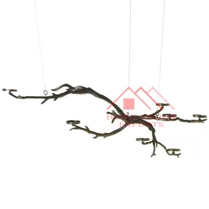 Aluminium Hanging Chandelier for Dining Table Living Room High Quality Modern Candle Chandelier for Hotels and Restaurants Decor