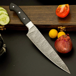 Premium Handmade <b>Kitchen</b> <b>Knife</b> Pattern Steel Construction Razor <b>Sharp</b> Edge Comfortable Handle Damascus Steel Chef <b>Knife</b> - Product Image 6