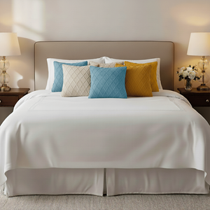 Juego de 6 Fundas de Almohada SOGA de 45 cm, Diseño de Diamantes Tejidos con Cable, 2 Amarillo Sol, 2 Azul Cielo y 2 Crema, para Asientos y Cojines - Product Image 4