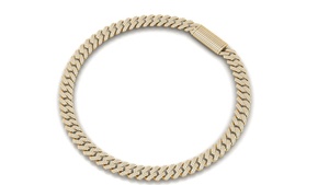 Listo para enviar 3mm 4mm 5mm Cadena de moissanita Real D Grado VVS 925 Cadena de tenis de moissanita plateada - Product Image 5