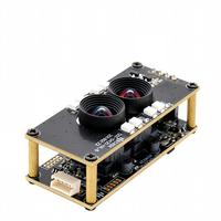 Duale 2MP USB-Kameramodul HDR WDR für Gesichtserkennung, Lebenderkennung, Zugangskontrollterminal AR0230 RX2719