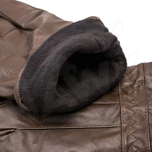 Guantes de Conducción para Hombre, de Piel de Cabra, Clásicos, Vintage, Transpirables, con Pantalla Táctil, Ecológicos, Térmicos, al por Mayor - Product Image 3