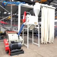 Hoge-draaimoment hamertype grinder voor harde bamboechips, droge plantenwortels, 10-80 mesh houtmeelmachine